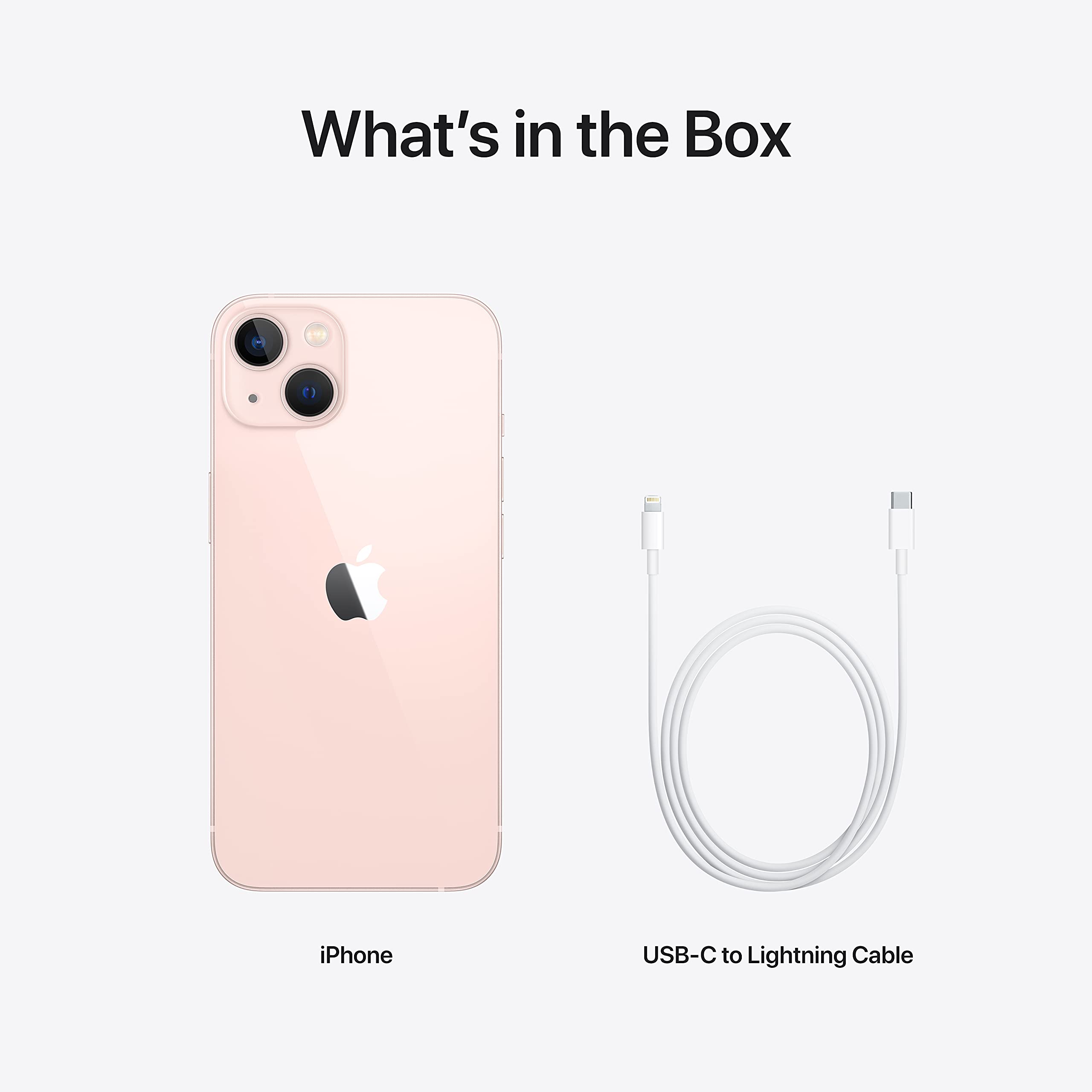 Apple iPhone 13, 256GB, Pink - Unlocked (Renewed Premium)