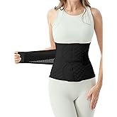 Allaugh Postpartum Belly Band for Women: Abdominal Binder Post Surgery C Section Waist Trainer, Soft Fabric Abdominal Wrap for All Day, Comfort Non-Itchy, After Birth Recovery Easy Put On and Take Off
