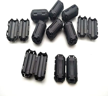 Amazon Com Gfortun 10pcs Clip On Ferrite Filter Coil Filter Ring