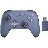 8BitDo Ultimate 2C Wireless Controller for Windows PC&amp;Android, Blueberry | Gamepad with Hall Effect Joysticks and Hall Triggers, 1000Hz Polling Rate, Remappable L4/R4 Bumpers