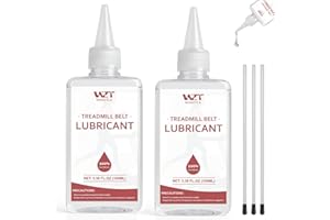 WAN2TLK Treadmill Lubricant for Belt 200ml, 100% Silicone Treadmill Oil Belt Lubricant, with 3 Applicator Tube, Easy to Apply