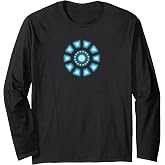 Marvel Studios Iron Man Tony Stark Arc Reactor Classic Long Sleeve T-Shirt