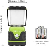 Lepro 1000 Lumen LED Camping Lantern Battery Powered Dimmable Warm Daylight view 6