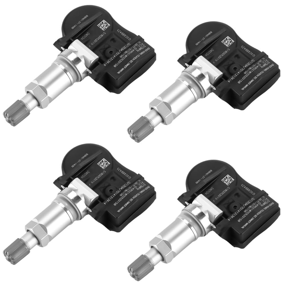 Photo 1 of 315MHz TPMS Sensor, Tire Pressure Monitoring System Sensor - Compatible for Mazda CX-9 Grand Touring, Sport, Touring 3.5L V6 - Gas 2007-2012 - Replace Part BBM237140B Set of 4