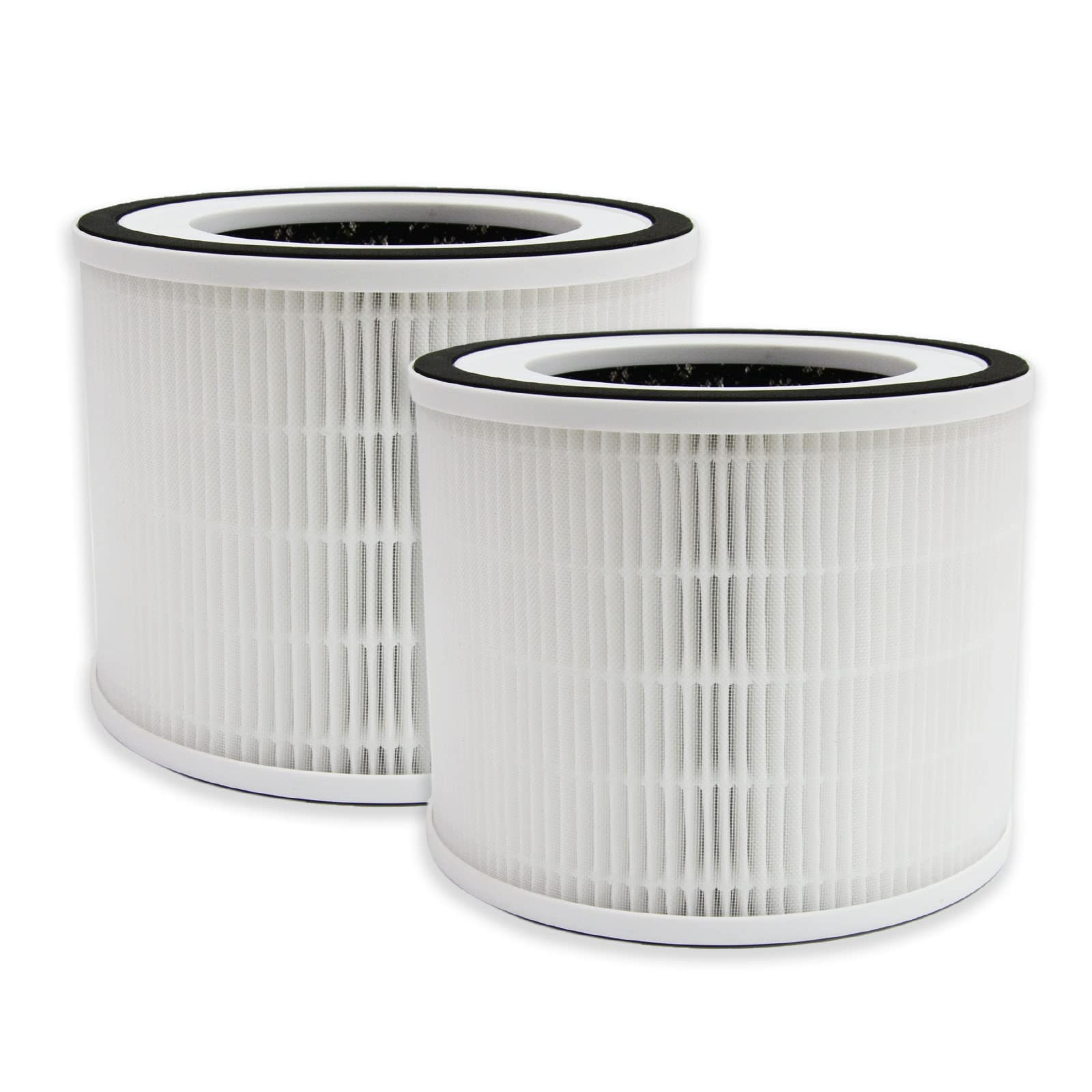 PUREBURG Replacement Filters Compatible with Compass Home Small Room Air Purifier, HIMOX H06 & Afloia Gala Air Purifiers, 2-Pack H13 HEPA
