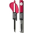 Revlon Liquid Lipstick with Clear Lip Gloss, ColorStay Overtime Lipcolor, Dual Ended with Vitamin E, 480 Unending Red, 0.07 Fl Oz