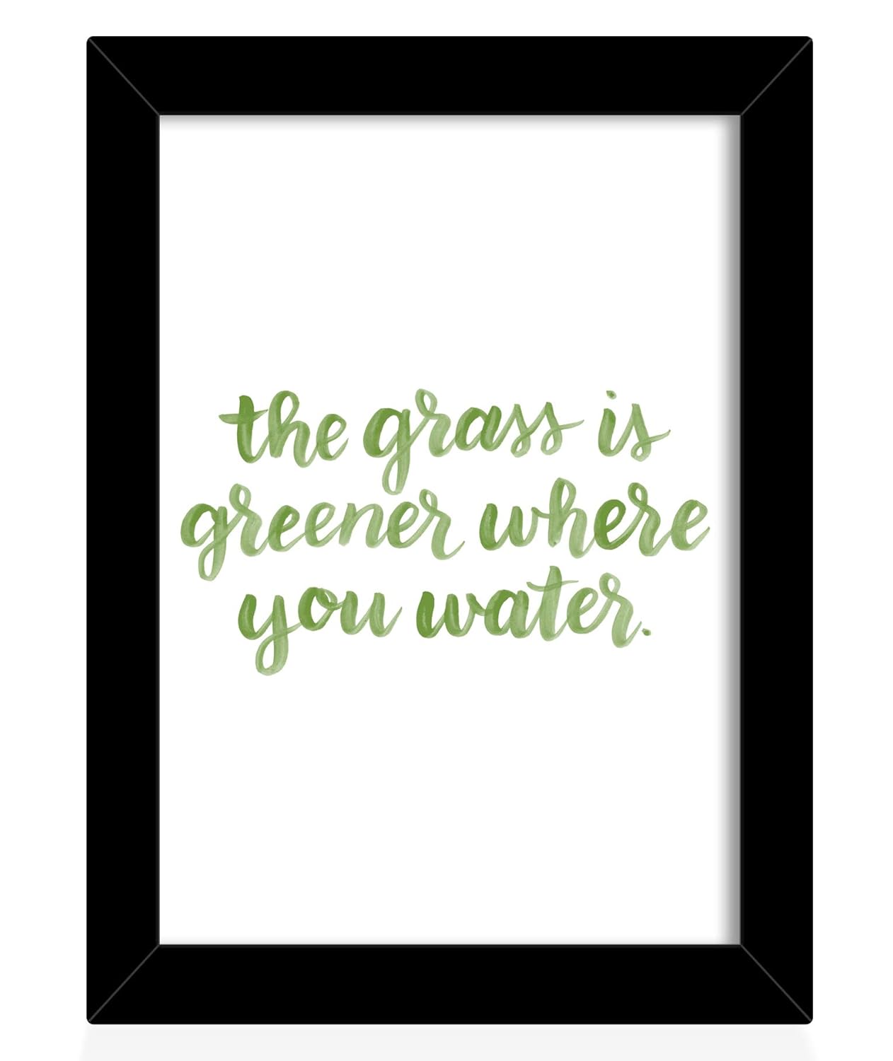 Tied Ribbons The Grass Is Greener Where You Water Printed