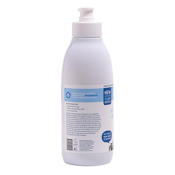 MOOGOO CHAMPÚ DE LECHE CHAMPÚ PARA EL CUERO CABELLUDO 500ML/16.9 FL. OZ.