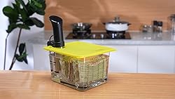 EVERIE Sous Vide Container with Universal Silicone