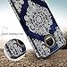 Moto Z Play Case, Moto Z Play Droid Case, TownShop Moroccan Floral Design Hard Impact Dual Layer Shockproof Bumper Case For Motorola Moto Z Play/ Motorola Moto Z Play Droid