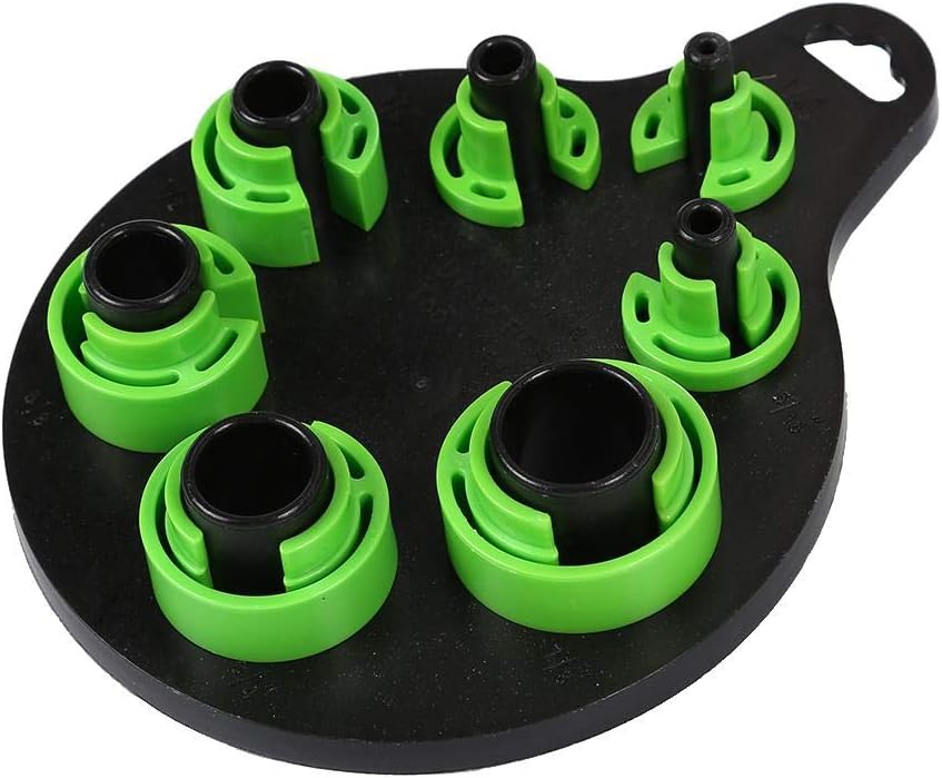 ahomi 7pcs Car Air Conditioning Duct Removal Fuel Line Disconnect Tools (Green)
