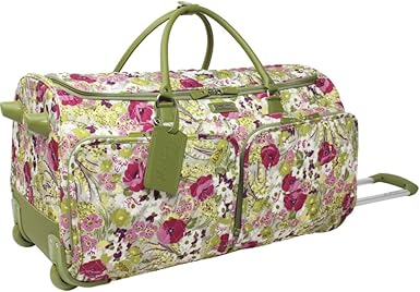 vera bradley rolling duffle