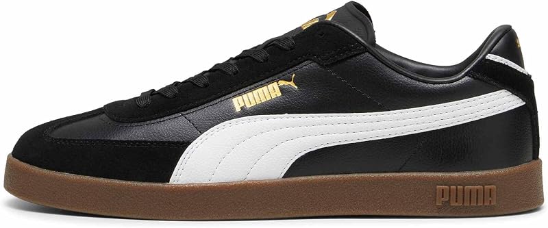 Unisex Adults Club II Era Sneaker, Puma Black-Puma White-Puma Gold, 43 EU — foto 1 di 8