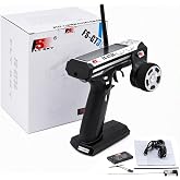 Flysky Flysky FS-GT3C RC Transmitter 2.4G 3CH AFHDS for RC Car/Boat | LCD Display with FS-GR3E Receiver, Anti‑jamming. Low Power Consumption. 160 Channels in 2.4‑2.48GHz