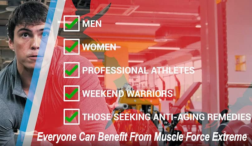 Muscle Force Extreme 2 Bottle Pack 345mg Proprietary Formula Our Strongest Strength and Endurance Spray, Improves Muscle Strength and Recovery Time 2oz Bottles