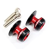 Twall Red 10MM CNC Swingarm Spools For Kawasaki