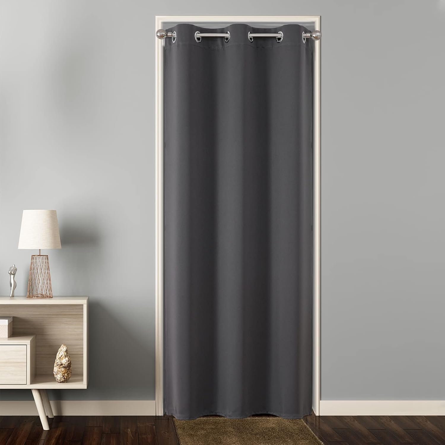 Window Treatments - Joydeco Door Curtain Closet Door, Closet Curtain for Open Closet, Closet Curtains for Bedroom Closet Door, Door Curtains for Doorways Privacy Bedroom(40Wx78L)