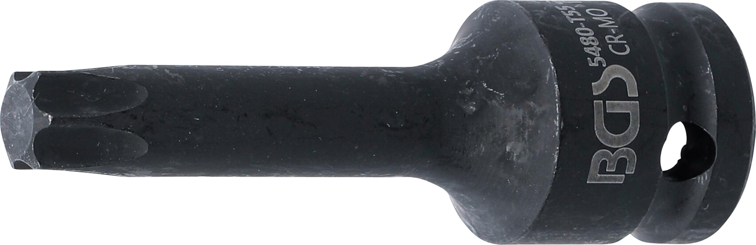 BGS 5480-T55 | Impact Bit Socket | length 75 mm | 12.5 mm (1/2") Drive | T-Star (for Torx) T55