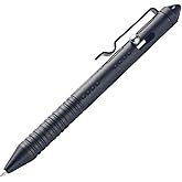 SMOOTHERPRO Bolt Action Pen with Tungsten Side for EDC Pocket Color Black(TP156)