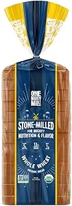 One Mighty Mill Whole Wheat Bread, 100% Organic, Fresh-Milled, Stone-Ground Flour - No Preservatives or Artificial Ingredient