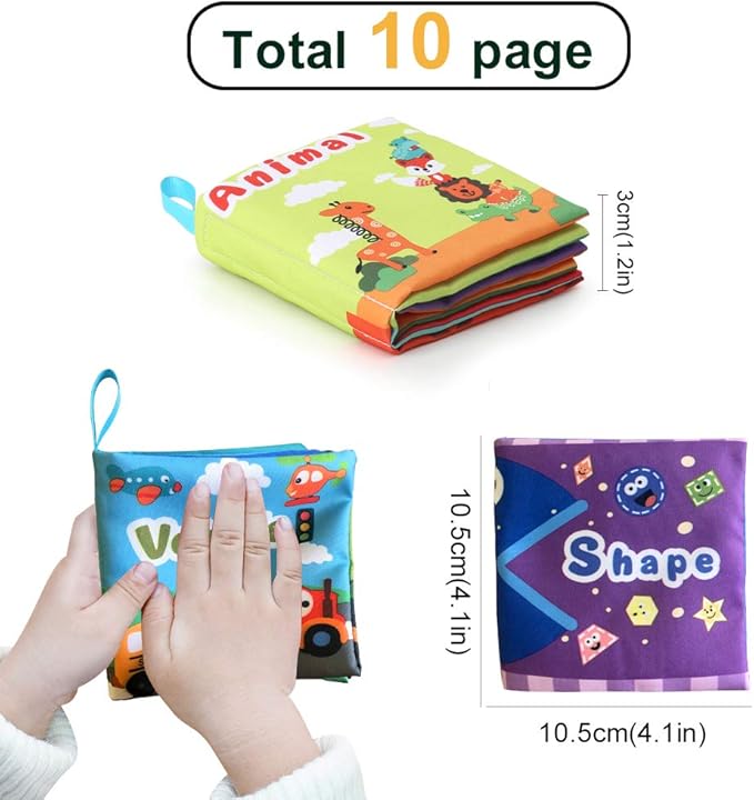 Vicloon Livre De Tissu De Bebe Livre Bebe Tissu Livre Bebe Eveil Toucher Soft Book Exercice De Intelligence Jouet Cadeau Eveil Et Jouets Bebe Et Puericulture 12c2cwahcvwcyd6c1c0n Com