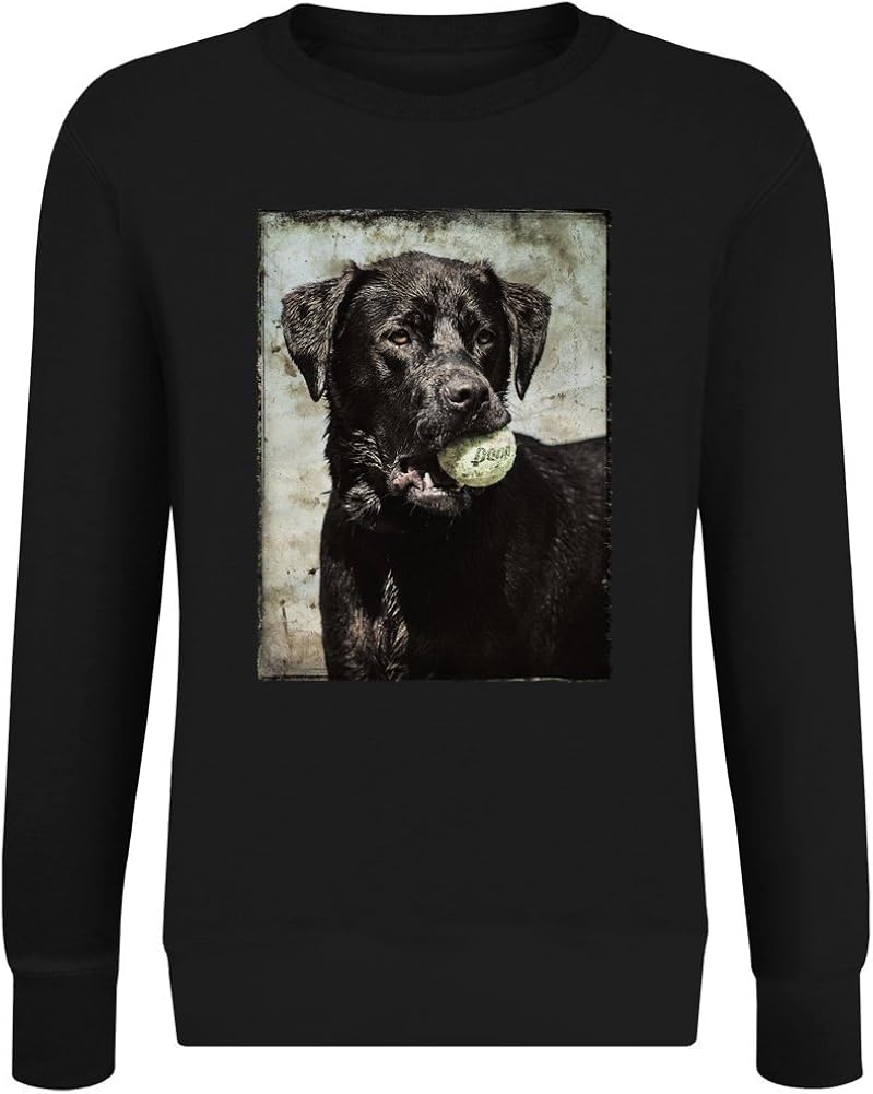 Labrador Retriever Ball Play SweaterJumper for Men & Women Soft