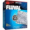Fluval C3 Zeo-Carb, Replacement Aquarium Filter Media, 3 Count (Pack of 1), 14018, white