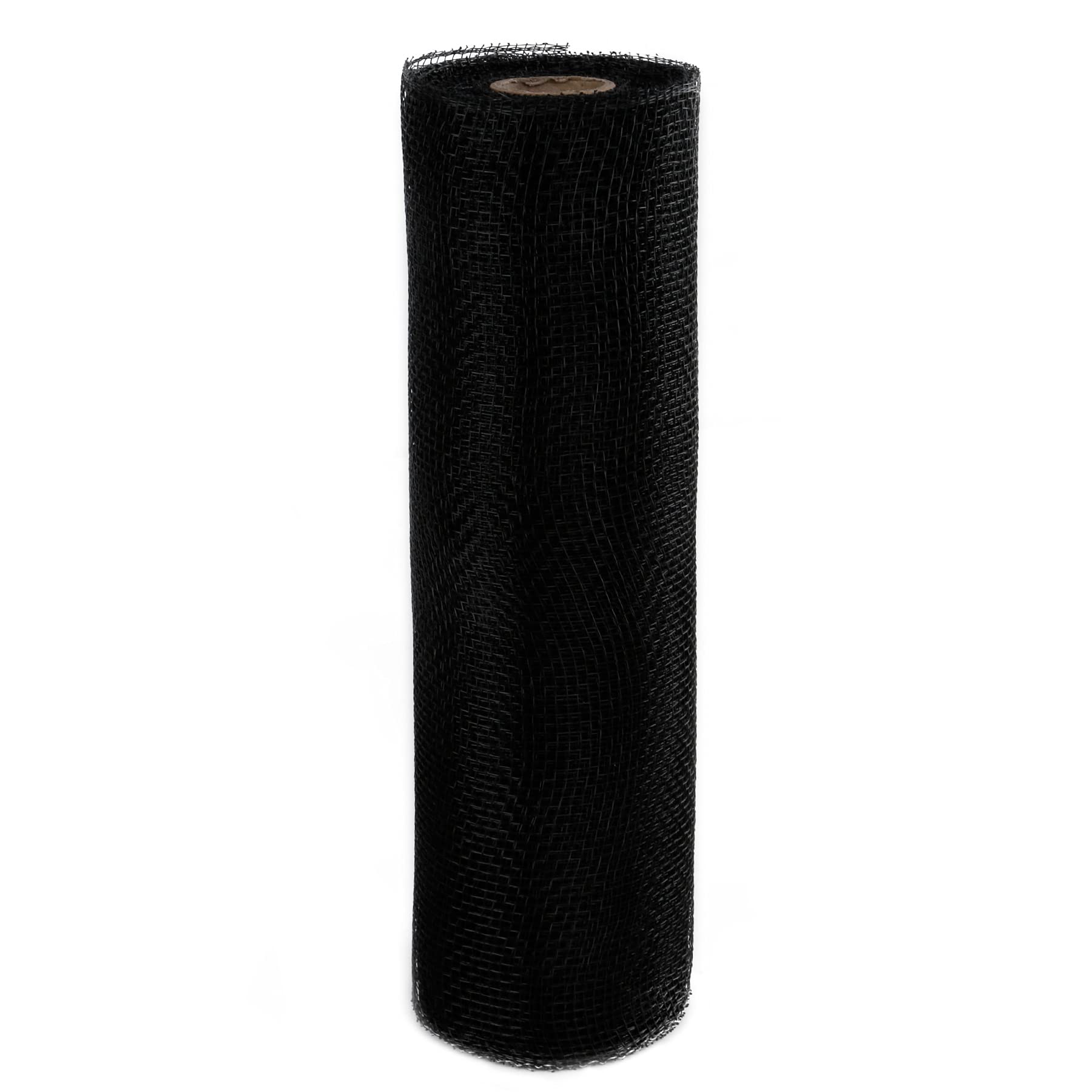 Poly Deco Mesh 25cm x 9.1 Meters (Black)