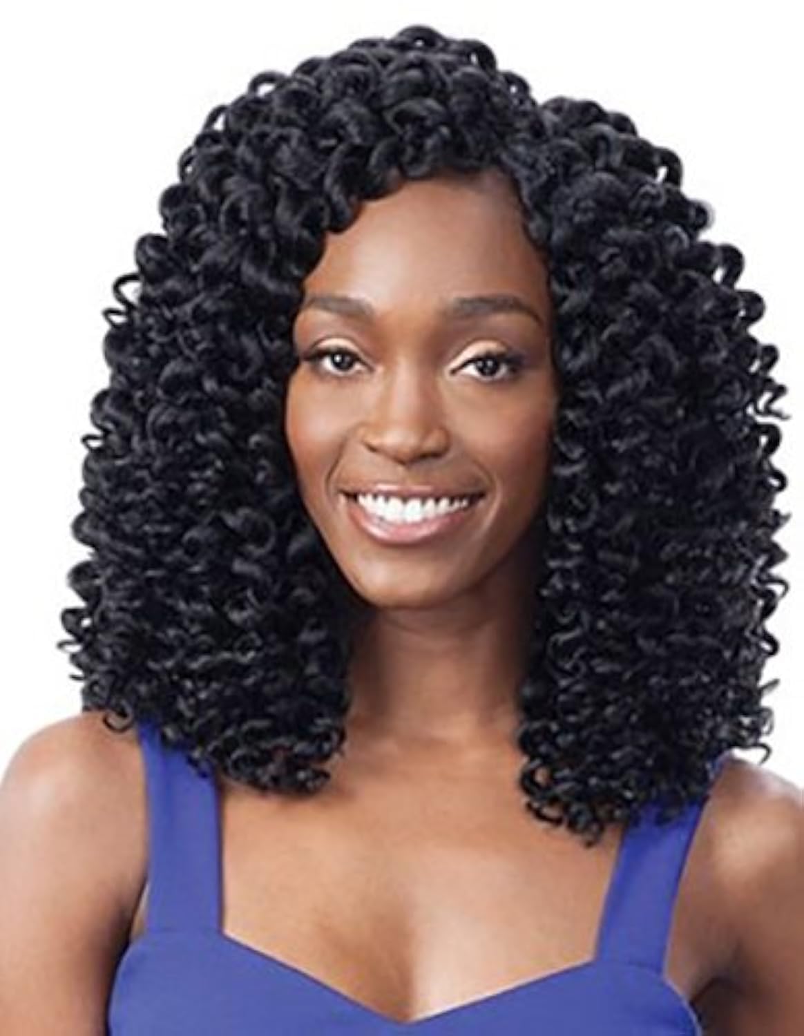FreeTress Synthetic Hair Crochet Braids 2X Ringlet Wand Curl (4) by Freetress
