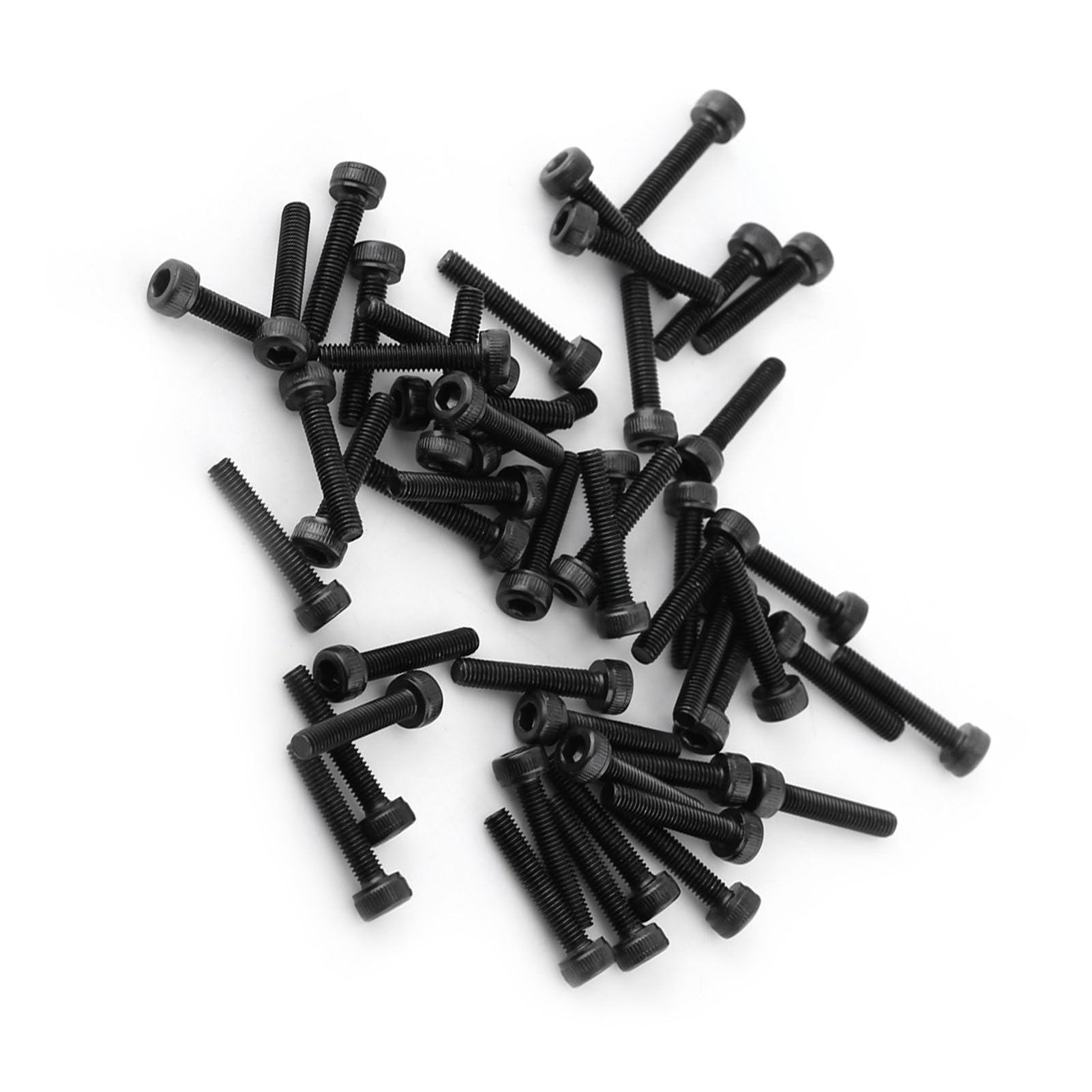 50 Pack M3 x 16mm Hex Socket Cap Screws for Furniture Assembly with Countersunk and Button Head Fasteners