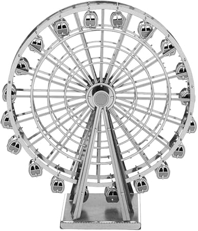 Amazon トイホーム Toy Home メタリックナノパズル 観覧車 手作り3d模型パズル Diy模型パズル 立体パズル おもちゃ