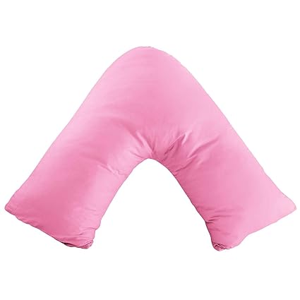 v shaped feeding pillow