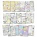 Happy Emoji Stickers 19 Sheets with Emojis Faces Kid Stickers from iPhone Facebook Twitter