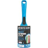 Evercare Extreme Giant Stick Lint Roller with Straight Handle Manual Lint Stick, 70 Sheets, Blue