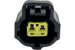 AUOSTMO Engine Coolant Temperature Sensor Connector Pigtail 2-Pin, Replaces 3U2Z-14S411-HYA HYB VA, Motorcraft WPT-989 WPT-206 WPT-284, Compatible with Ford Lincoln Mercury