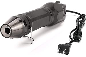 LDK Mini Heat Gun, 4.9Ft 300W Dual Temperature 392℉ & 662℉ Hot Air Gun for Shrink Wrapping, Epoxy Resin & Vinyl, Craft Embossing, Phone Repair Heat Gun