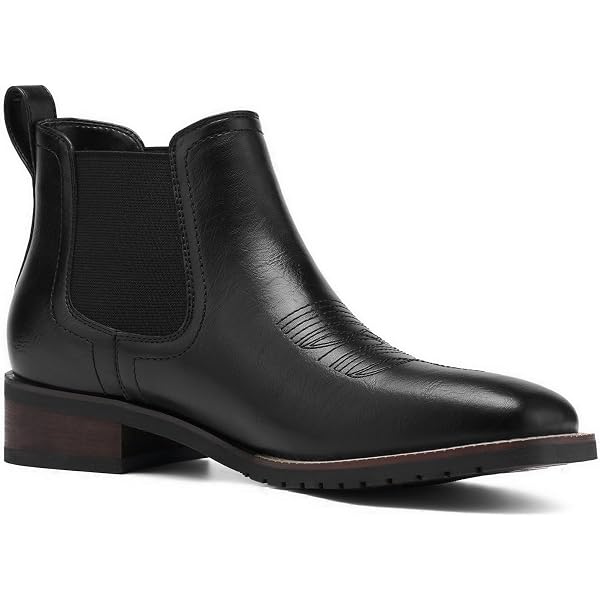 Amazon.com | Rvminyta Cowboy Boots for Men Square Toe Chelsea
