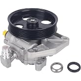 PAROD 21341 Power Steering Pump Fit 08-10 Mercedes-Benz C300 3.0L/C350 3.5L | Fit 09-11 ML350 3.5L/ML550 5.5L, 09-12 GL450 4.7L, 08-12 GL550 5.5L, 10-11 R350 3.5L; with 6-Bolt Back Cap ZF Pump