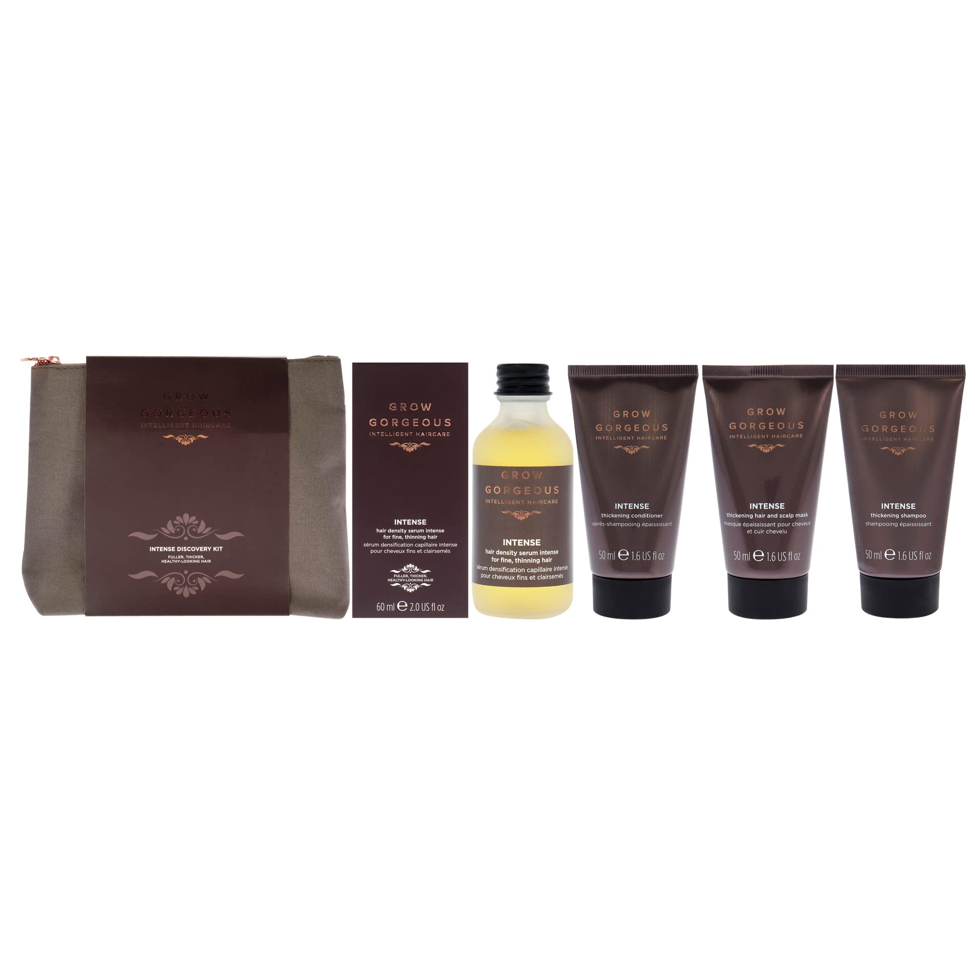 Grow Gorgeous Intense Discovery Kit For Unisex 4 Pc Kit