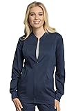 Cherokee Women Warm Up Scrubs Jacket Modern Classic