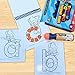 Dab and Dot Markers 52 Pages Alphabet Superhero workbooks (Lowercase Superboy)