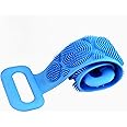 Jwxstore Silicone Back Scrubber for Shower, Silicone Body Scrubber, 35 Inch Extra Long Bath Body Brush Back Brush Exfoliating Body Scrubber with Handle for Men Women