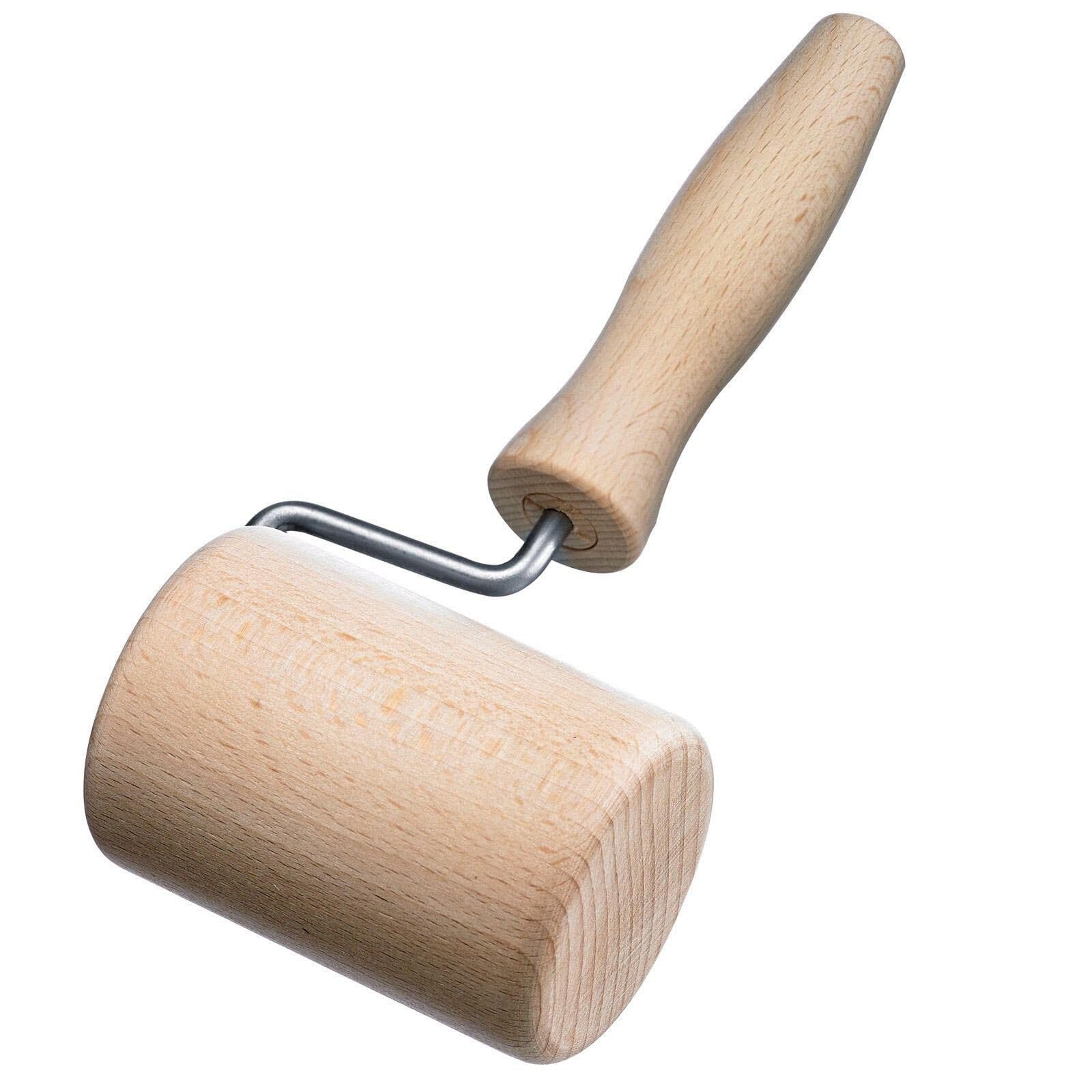 Westmark Baking Tray Roller, Cylindrical, For Square Baking Tins, Made Of Beechwood, Ø 5.4 Cm, Wood, Woody, Light Brown, 30042270