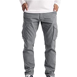 Men's Tactical Cargo Joggers Pant Sport Work
