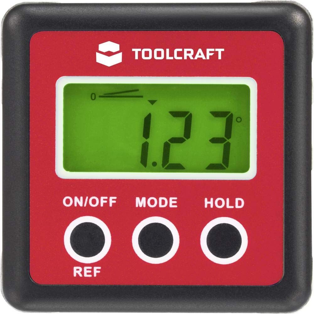 TOOLCRAFT TO-4988565 Digital Protractor 360°