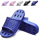 Xomiboe Shower Shoes Quick Drying Non-Slip Comfortable Men Women House Slippers