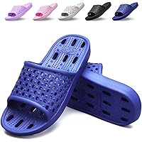 Xomiboe Shower Shoes Quick Drying Non-Slip Comfortable Men Women House Slippers