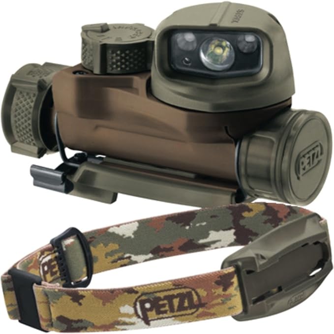 Petzl Strix Ir Tactical Headlamp with Visible And Infrared Lighting ...