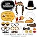 Big Dot of Happiness Give Thanks - Thanksgiving Party Photo Booth Props Kit - 20 Count