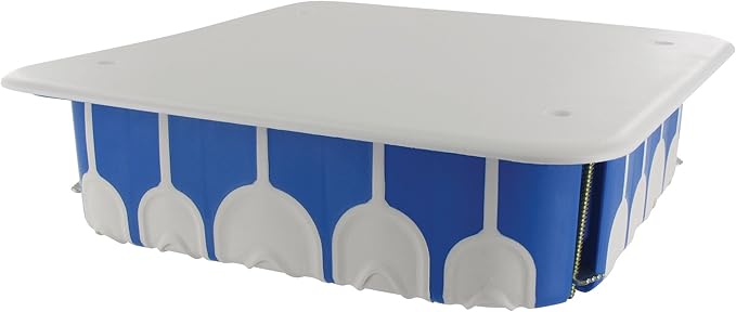 Caja de empotrar multimaterial RT2012 con tapa 180 x 180 x 50 mm: Amazon.es: Iluminación